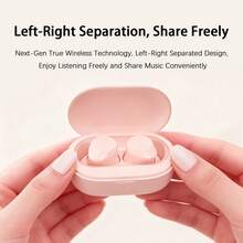 Philips (PHILIPS) TAT1209 Auriculares inalámbricos Bluetooth con forma de frijol - Rosa - Ver 6