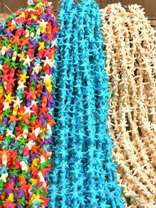 Yumfeel 37pcs Natural Howlite Sea Star Beads For Jewellery Making.Boho Spring And Summer Beach Style Stone Beads For DIY Bracelets ,Necklaces And Anklets. - Multicolor - View 4