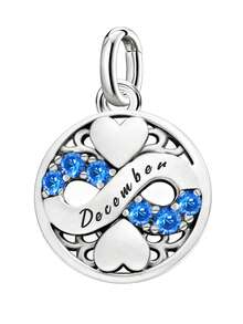 1pc Minimalist Unique Vintage Heart & Star Gemstone Pendant, DIY Jewelry Accessory, Elegant Gift For Men And Women - Gather - View 14
