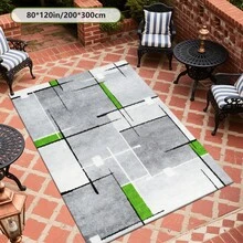 Cashmere-Like Tropical Floral Pattern Printed Outdoor Area Rug, Exquisite Carpet, Soft & Stylish,. Suitable For Motorhomes, Terraces, Porchways, Balconies, Backyards, And Picnics. And Machine Washable. Multiple Sizes. - Multicolor - View 4