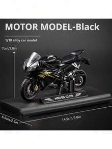 1pc Kawasaki Motorcycle Model, Lamb Motorcycle Model Toy, Rotatable Handlebars, Collectible Display Item, Perfect Gift For Motorcycle Enthusiasts, Motorcycle Collector's Toy, Office, Bedroom, Living Room, Study, Home Windowsill Desk Decor, Halloween Gift, Christmas Gift, School, Christmas Decoration, Toy - Multicolor - View 12