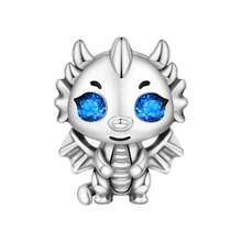 Cute Panda Animal 925 Sterling Silver Charms For Bracelets And Necklace Dangle Pendants Butterfly Elephant Dog Bead Jewelry Present For Women Family Friends - SilverDragonCharms - 查看 1