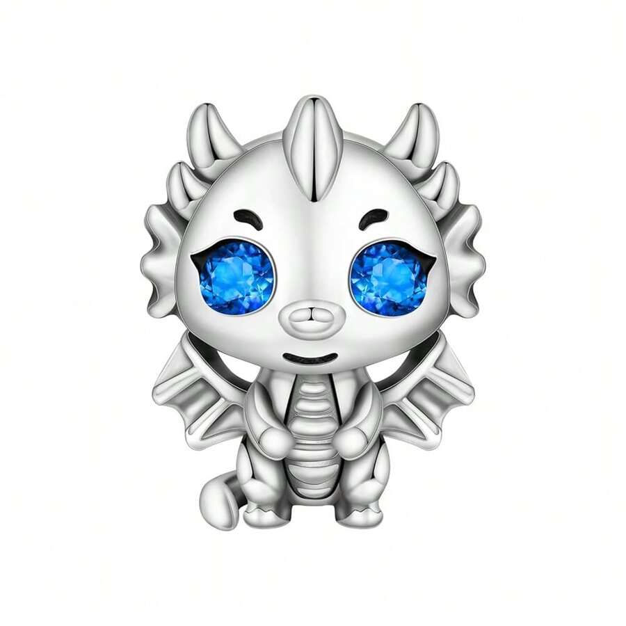 Cute Panda Animal 925 Sterling Silver Charms For Bracelets And Necklace Dangle Pendants Butterfly Elephant Dog Bead Jewelry Present For Women Family Friends - SilverDragonCharms - 查看 1