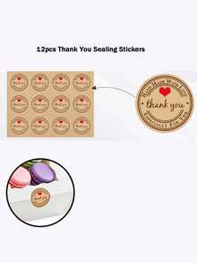 10pcs Bakery Boxes, 8x8x2.5 Cookie Boxes With Window, White Treat Containers For Donuts, Chocolate Strawberries, Pie,Perfect For Birthdays, Weddings, And Baby Showers Gift Boxes - White - View 5