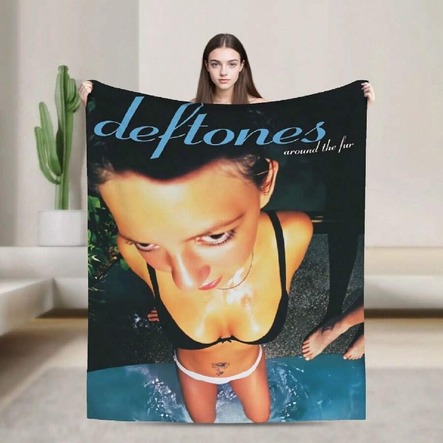 Deadpool & Wolverine Poster Blankets Flannel Autumn_Winter Cartoon Anime Portable Warm Throw Blanket Home Travel QuiltDeadpool And Wolverine Knitted Blankets Coral Fleece Plush Superhero Dogpool Super Soft Throw Blanket For Home Couch BedspreadDeadpool And Wolverine Print Blanket Fluffy Plush Sofa Bed Throw Blanket For  And Adults Travel Home SuppliesDecorative Sofa Blankets For Bed Kawaii G-Gengars Bedroom Decoration Shaggy Throw Blanket Nordic Home Bedspread The Warm WinterDeftones Around The Fur Blanket Travel Office Flannel Throw Blanket For Outdoor Soft Custom Quality Bedspread Birthday Gift - 白4 - 查看 1