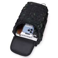 Tactical Chest Bag, Men's Outdoor Waterproof Shoulder Bag, Small Backpack, Large Capacity Hiking Messenger Bag, Hiking Bag - Multicolor - View 3