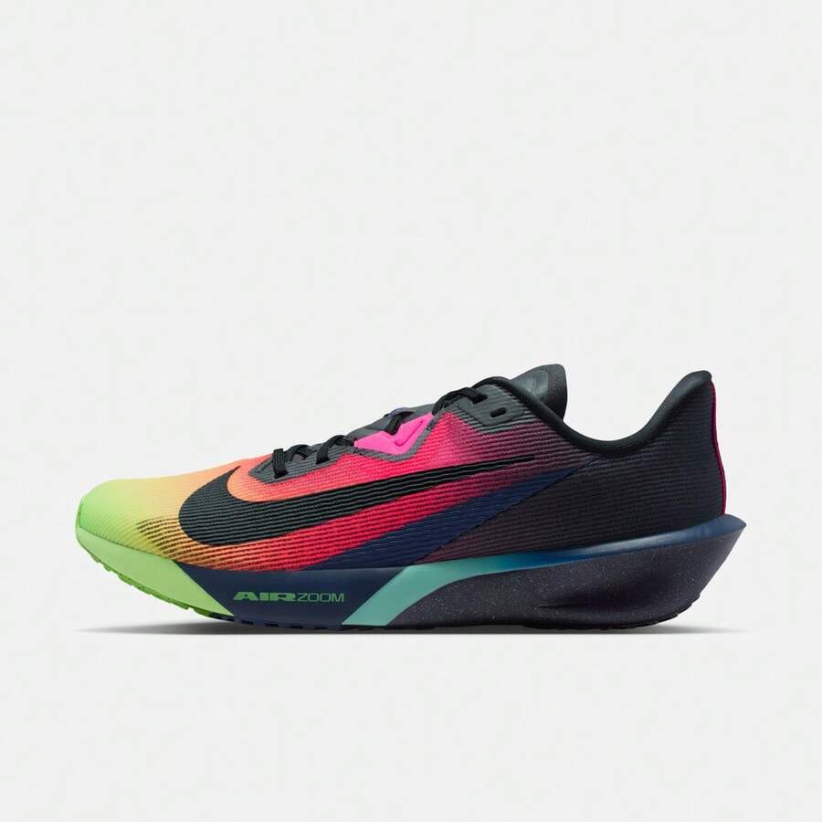 Nike 男士耐克Air Zoom Rival Fly 4 Glam跑步鞋，IO9565-400 - 黑色 - 查看 1