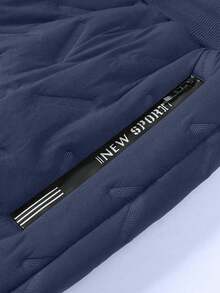 Women's High Waist Warm Fleece Leggings - Winter Thermal Yoga Pants, Stretchy Sports Running Tights, Suitable For Running And Fitness - Blue - View 3