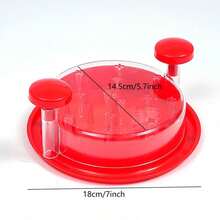 1pc Upgraded Chicken Meat Shredder With Lid, Improved Meat Shredder With Large Non-Slip Rotating Blades, Suitable For Shredding Chicken, Cabbage, Beef And Vegetables, Easy To Operate And Clean - Multicolor - View 6