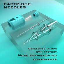 10pcs/Box Newest High Professional Spark Tattoo Needle Cartridges - Blue - View 7