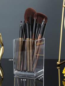 粉色蝴蝶结亚克力化妆刷收纳架，化妆刷整理盒，浴室梳妆台面收纳架，可放置化妆刷、铅笔、口红等，适用于厨房、卧室、客厅、浴室，是馈赠亲友的绝佳礼物，也可作为化妆包、化妆品收纳盒、洗漱包、桌面收纳盒使用。 - 彩色 - 查看 9