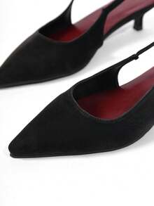 2026夏季新款小猫跟露趾高跟鞋黑色高跟鞋办公鞋