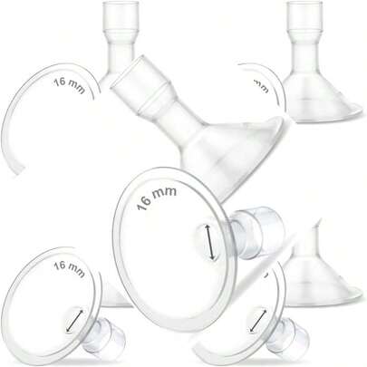 Breast milk pump accessories for personalized fit and flexible connection, suitable for last intervention style