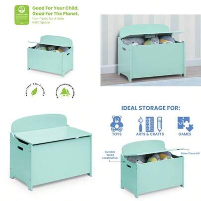 swfDelta Baul de Juguetes Deluxe MySize - Color: Mentaawd