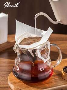 shoxil 30pcs Portable Disposable Coffee Filter Bags - Easy-To-Use Hanging Ear Drip Design, Leakproof For Home, Travel, Parties & Weddings - Perfect For Hand-Brewed Coffee Anywhere - Coffee Filter Paper - View 5
