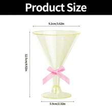 5pcs 6.3oz Reusable Plastic Martini Cups, Suitable For Champagne Parties, Desserts, Catering, Weddings, Birthday Parties (Champagne Glasses, Wine Glasses, Plastic Cups, Cocktail Glasses, Birthday Cups) - Multiple Colors/random Styles - View 22