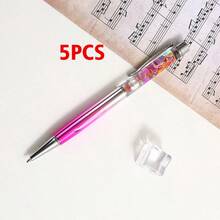 可定制文字/Logo的电镀音符旋转圆珠笔，电镀金属笔杆，可替换笔芯，适用于日常办公、学校、学生、教师使用，也是送给朋友、家人、同事的贴心礼物。 - 彩色 - 查看 16