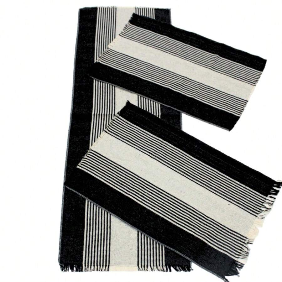 Kitchen Set: Rug And Runner, 3 Pieces, Plain, Decorative - Navy Blue BLACK - View 1