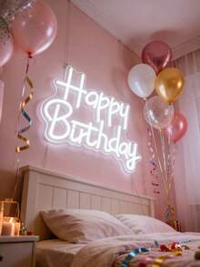 1pc Customizable Adjustable Neon Sign, LED Neon Light Decor, Suitable For Christmas, Halloween, Bedroom, Party, Personalized Gift, Kitchen Accessories - Cool White - View 10