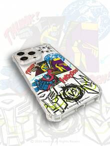 TRANSFORMERS Official Genuine Phone Case, Compatible With IPhone 17, 17 Air, 17 Pro, 17 Pro Max, 11 Series, 12 Series, 13 Series, 14 Series, 15 Series, 15 Pro Max, 16 Pro, 16 Pro Max, X, XR, XS Max. Scratch-Resistant, Anti-Slip, Anti-Drop. - Clear - View 4