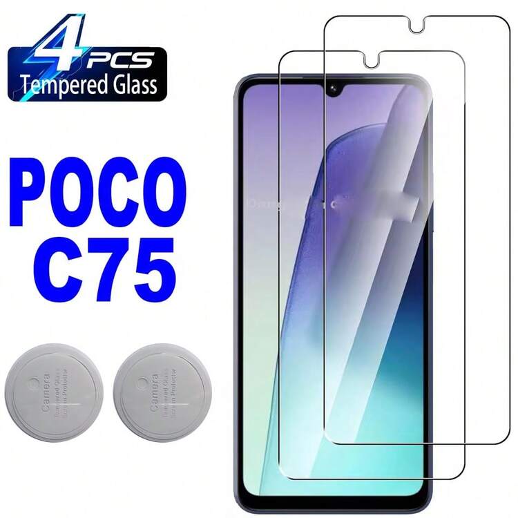 Kit De 2 Films Protecteurs BROTECT Clair Pour Xiaomi Poco M7 - Anti-rayures, Brillant