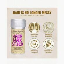 Styling Wax Stick, Perfect For Controlling Natural Or Wig Curls And Asymmetrical Edges, Non Greasy, Suitable For Controlling Curls And Edge Laying, Styling And Shaping Hair Wax Sticks (Bottle Label Random) Hair Accessories Suitable For Fancy Dress Shop - Multicolor - View 3