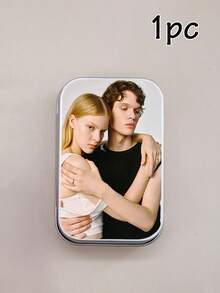 Custom Metal Box With Photos, Personalized Small Storage Box, Customized Ornament Storage Box, Customizable Picture Box, Jewelry Storage Box Organizer - Style a - View 10
