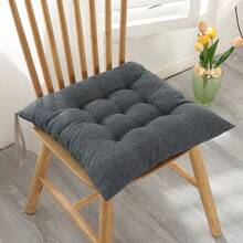 1件装椅垫，家用季节性地板坐垫，学生办公椅垫，窗边长椅垫 - 彩色 - 查看 11
