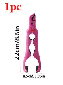 三合一耐热夹钳，防滑夹子，厨房碗碟架，蒸笼食物夹 - 彩色 - 查看 13