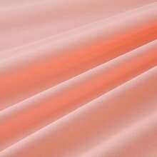 1pc Excellent TPU Waterproof Fitted Sheet, Simple TPU Polyester Fiber, Rectangular, Waterproof, Anti-Slip, Single Piece Bedsheet, Suitable For All Seasons - Watermelon Pink - View 3