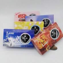 1盒三件套DIY珍珠项链耳环戒指三件套礼盒装LovePearl爱心珍珠许愿套装节日礼物 - 多色 - 查看 22