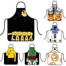 Star Wars 畅销星球主题围裙，机器人造型，厨房烘焙防污防水腰带 - 彩色 - 查看 3