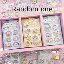 文具装饰摇摇水贴纸，可爱卡通水晶贴纸，校园学生奖励卡通贴纸，手机装饰贴纸，贴纸，节日礼物，高端贴纸艺术贴纸（部分款式存在色差，随机发货） - 彩色 - 查看 3