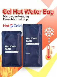 1pc Reusable Cold/Hot Therapy Compress, 1/2pc Body Cooling Ice Pack, Eye Mask, Cold/Hot Therapy Bag, Suitable For Hand And Foot Massage And Relaxation - A - View 5