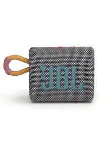 JBL Go 3 便携式迷你蓝牙音箱，无线音箱，IP67 防水防尘，音质震撼，低音强劲，5 小时播放时间，适合居家、户外和旅行，多种颜色可选 - 灰色 - 查看 3