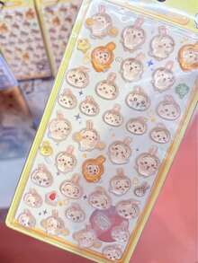 可爱卡通贴纸，3D DIY 手工手机装饰贴纸，是送给女孩的完美礼物，也是儿童手工玩具和奖品。 - 彩色 - 查看 7