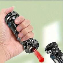 Adult Stress Relief Toy - Portable EDC Fidget Tool - Tactile Clicker, Helps Focus Attention, Soothe Emotions - Unique Desktop Accessory And Adult Gift, Attention Aid, Minimalist Compact Design, Premium Materials, Sensory Tool, Attention Deficit Hyperactivity Disorder (ADHD) Focus Assistance - Multicolor - View 4