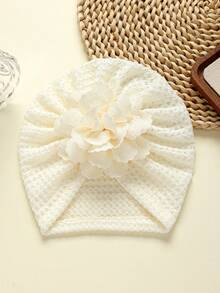 3顶/套 多色碎花针织婴儿帽，超级柔软时尚，可爱婴儿帽，轻便透气，适合所有季节，非常适合拍照和送礼 - 彩色 - 查看 6