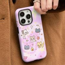 [Enviado desde México]Funda de Teléfono 2 en 1 con Acabado Mate, Robusta, Resistente a Impactos, Protección de Moda, Compatible con los Modelos de  16, 15, 14, 13, 12, 11, 8, 7, Plus, Pro, Max, Ideal para Amigos, Accesorios de Teléfono de Moda, Excelentes Regalos de Cumpleaños. - Blanco - Ver 5
