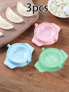 1pc Dumpling(13.8cm/4.45inX11.3cm/5.43in) Maker, Empanadas Press Mold Maker, Dumpling Mold For Pierogi, Pastelitos, Calzone, Turnovers, Chinese Dumpling, Kitchen Gadgets, Baking Supplies, Kitchen Items - Multicolor - View 14