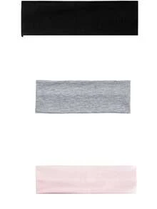 1PC/2PCS/3PCS/4PCS/Multi-Color Fashionable Headband, Suitable For Daily Sports And Sportswear, Women's Headband Accessories - Multicolor - View 24