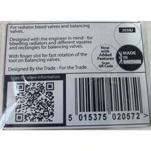 Central Heating Monument 2058J Radiator Bleed & Balance Key Pack Of 2 - 1 - View 6