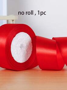 1/5pcs Colorful Gift Wrapping Ribbon, Satin Ribbon, Silk Ribbon, 4CM Wide, For Artificial Rose Flower Making, Gift Packaging