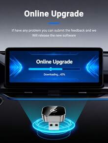 2026 New XUDA 2-In-1 Wireless CarPlay/Android Auto Adapter, 2.4-5.0 GHz WiFi6 Carplay Converter, Wired To Wireless, Fast Auto-Connect Smart Box, No Latency, Compact Design, Fashionable Portable, Sleek & Compact, Compatible With IPhone & Android, With USB/USB-C Port, No Battery