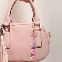 1pc Travel Perfume Spray Bottle, Perfume Bottle With 3D Butterfly Pendant,  Fragrance Empty Perfume Refillable Bottle, Suitable For Travel And Outings, Travel Essential, Back To School Perfume Bottle, Visible Liquid Window, 5ML Travel-Sized, Keychain, Bag Charm, Gifts For Women - 黑蝴蝶 - 查看 7