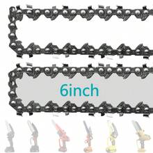 2Pack 4 Inch 6 Inch Mini Chainsaw Chain For Replace Blade Mini Chainsaw Hand Held - 黑色 - 查看 3