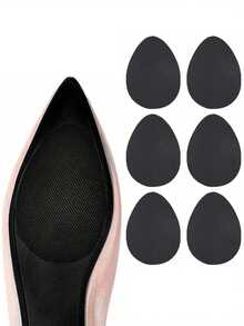 Anti-Slip Shoe Pads, Suitable For Shoe Soles, Rubber Self-Adhesive Anti-Slip Shoe Stickers, High Heel Shoes Anti-Slip Sole Protector Pads - Black - View 1