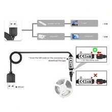 100ft RGB Color Changing LED Strip Lights With App & 44-Key Remote Control, Music Sync, Dimmable -Smart For Bedroom Bookshelf TV Backlight - 彩色 - 查看 8