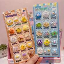 Cute Japanese Animal Stickers, DIY For Phone Cases, Laptops, Water Bottles, Suitable For Diaries, Stationery, School Supplies, Etc. - Multicolor - View 12