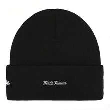 Supreme Box Logo Beanie (BOGO) | Authentic Unisex Knitted Acrylic Headwear | Essential Streetwear Cold Weather Accessory - Black - View 2